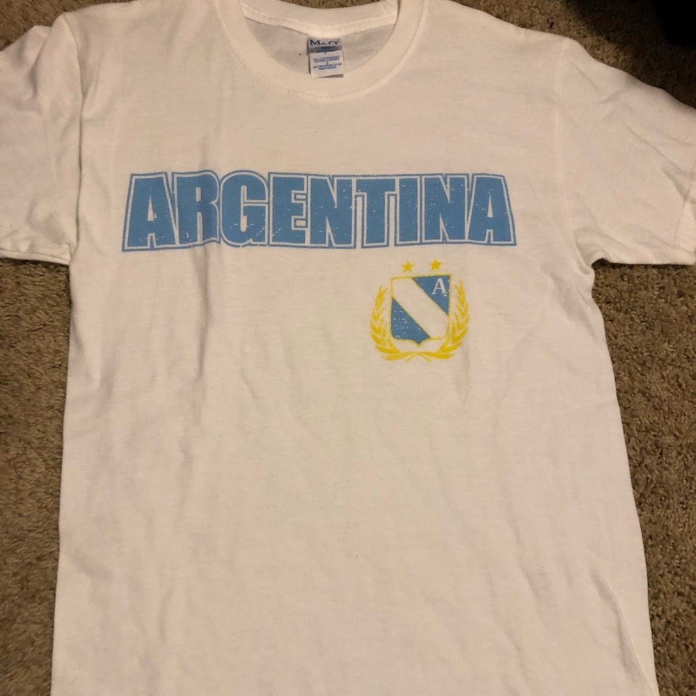 Vintage 90s Argentina Tee Size Small